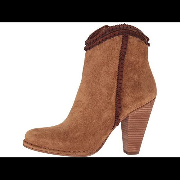 frye tan booties